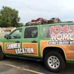WOMC Summer Vacation car wrap
