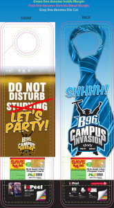 campus invasion door hanger  template