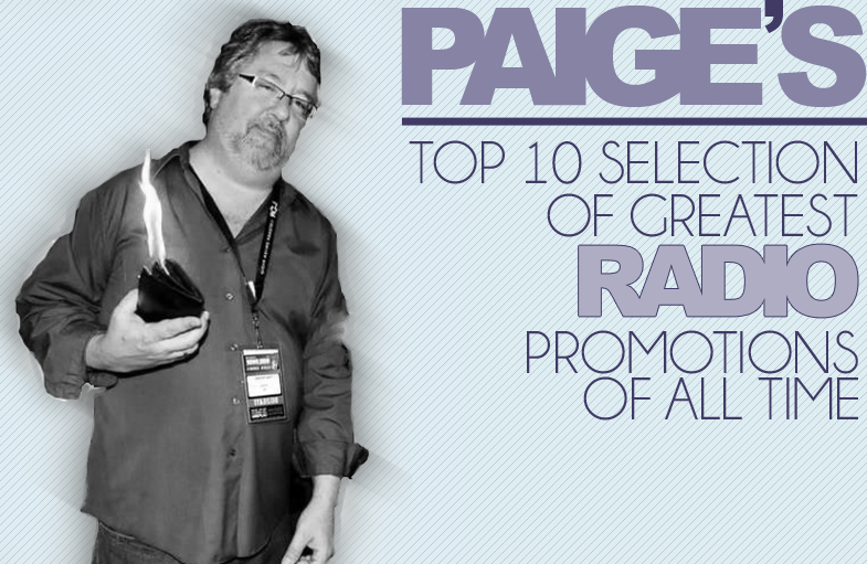 Top 10 radio promotions of all time by Paige Nienaber.