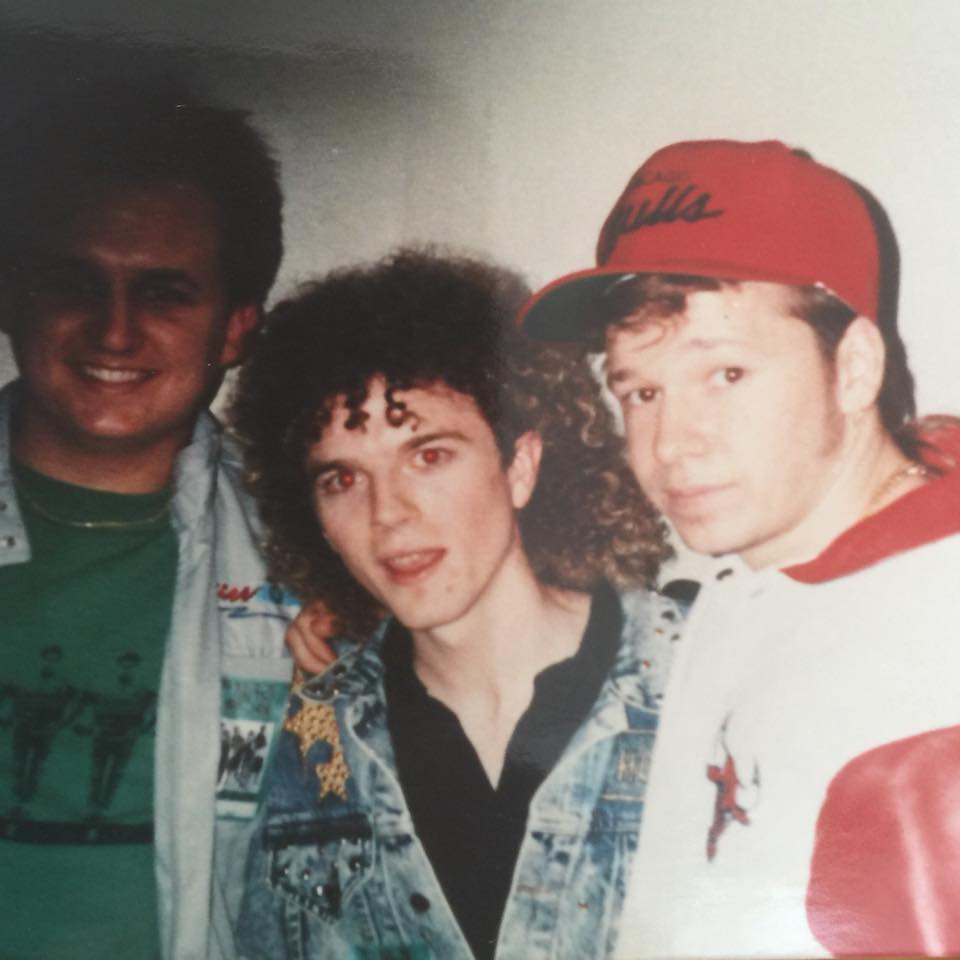 Hanging tough with Erik Bradley circa 1990