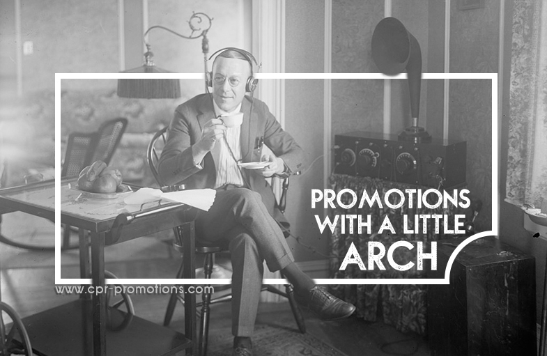 Radio Promotions with a little arch