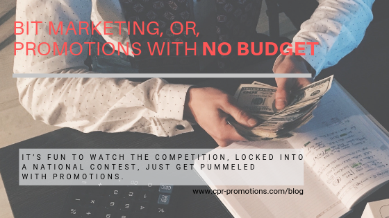 Bit Marketing, or, Promotions With No Budget